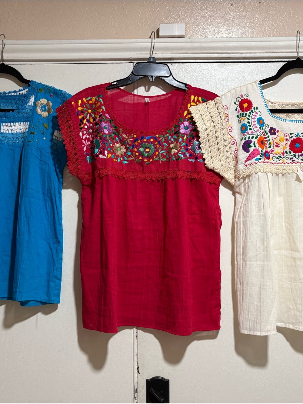 Mexican blouses bundle (3)